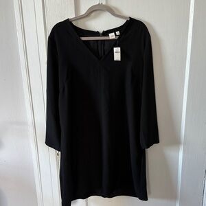 Gap Black Long Sleeve Dress size L